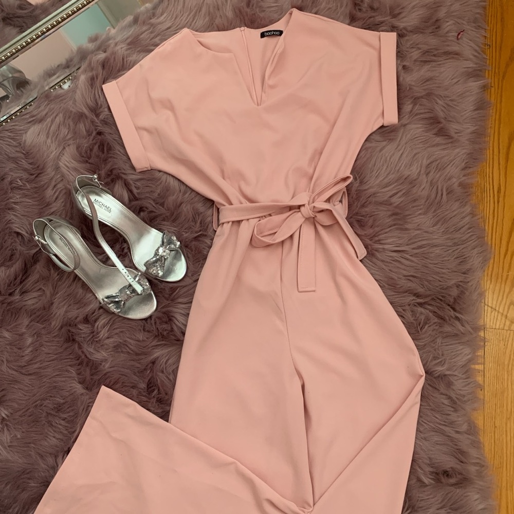 Pink jumpsuit